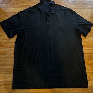 Men’s Nike black polo top. Size XXL